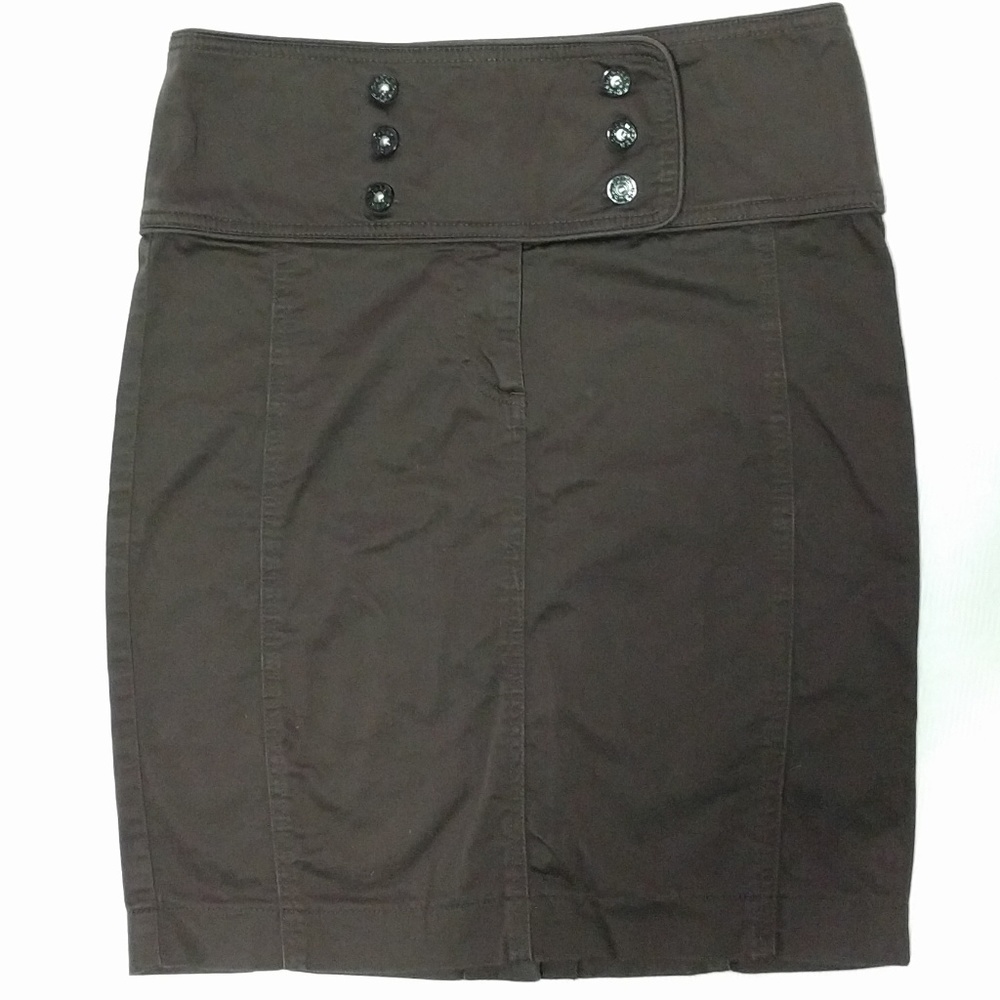 Guess Jeans brown pencil skirt